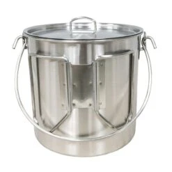 Pathfinder Pot En Acier Inoxydable Avec Couvercle (1,9 L) -Avontuur Uitrusting pathfinder pot en acier inoxydable avec couvercle 19 l 4