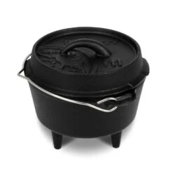 Petromax Dutch Oven FT1-1QT - Avec Pieds -Avontuur Uitrusting petromax dutch oven ft1 1qt avec pieds 4