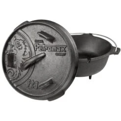 Petromax Dutch Oven FT3-3QT (avec Pieds) Et Lève-couvercle Professionnel -Avontuur Uitrusting petromax dutch oven ft3 3qt avec pieds et leve couvercle professionnel 3