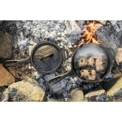 Petromax KR1 Poêle En Fonte Avec Couvercle (1 Litre) -Avontuur Uitrusting petromax kr1 poele en fonte avec couvercle 1 litre 2