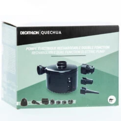 Quechua POMPE ÉLECTRIQUE COMPACTE POUR LE CAMPING - RECHARGEABLE SUR SECTEUR -Avontuur Uitrusting pompe electrique compacte pour le camping rechargeable sur secteur 4
