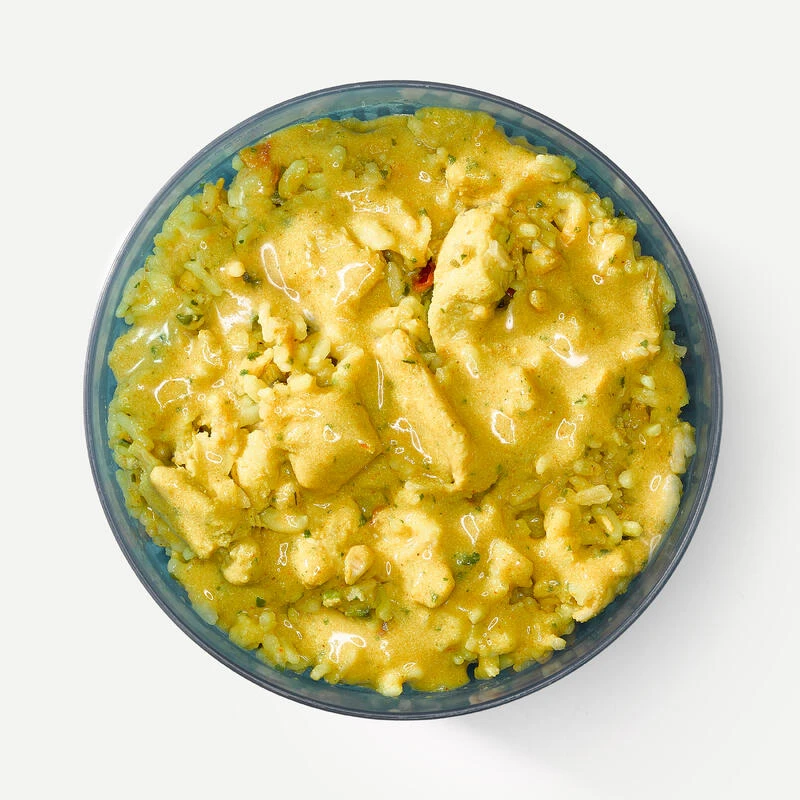 Repas Déshydraté Sans Gluten - Riz Et Poulet Au Curry - 120g 4 Repas Déshydraté Sans Gluten - Riz Et Poulet Au Curry - 120g - Afbeelding 2