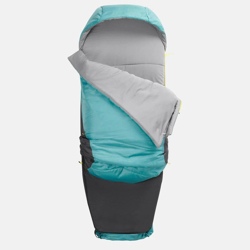 Quechua SAC DE COUCHAGE ENFANT 2 EN 1 - SLEEPIN BED JUNIOR 10°C BLEU 6 Quechua SAC DE COUCHAGE ENFANT 2 EN 1 - SLEEPIN BED JUNIOR 10°C BLEU - Afbeelding 4
