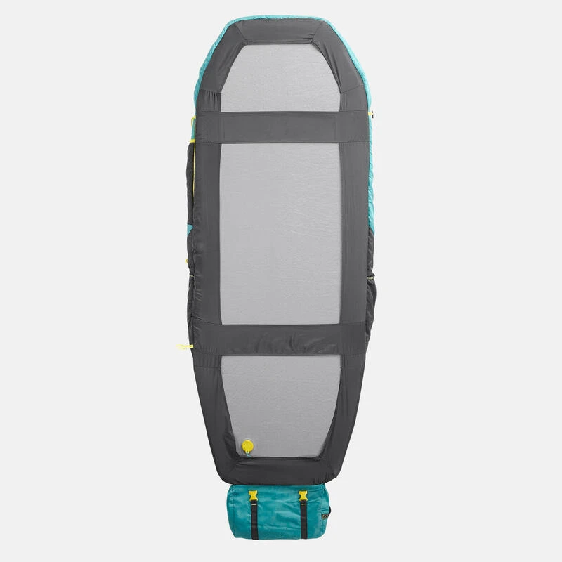 Quechua SAC DE COUCHAGE ENFANT 2 EN 1 - SLEEPIN BED JUNIOR 10°C BLEU 8 Quechua SAC DE COUCHAGE ENFANT 2 EN 1 - SLEEPIN BED JUNIOR 10°C BLEU - Afbeelding 6