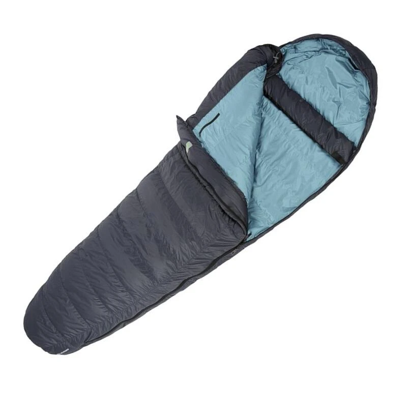 Sac De Couchage Momie Trekking Rimo III 600 - Gauche 170 Cm - Gris - Adultes 4 Sac De Couchage Momie Trekking Rimo III 600 - Gauche 170 Cm - Gris - Adultes - Afbeelding 2