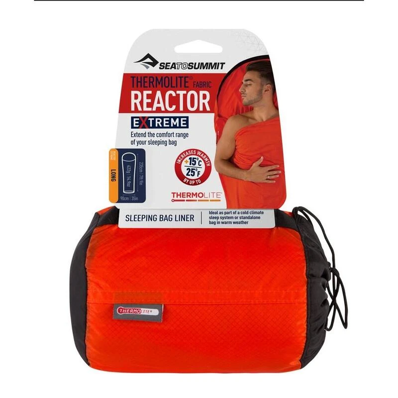 Sea To Summit Thermolite Reactor Extreme - Doublure De Sac De Couchage Mummy 7 Sea To Summit Thermolite Reactor Extreme - Doublure De Sac De Couchage Mummy - Afbeelding 5
