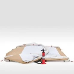 Quechua Séjour Gonflable De Camping - Air Seconds Base Connect Fresh - 6 Personnes -Avontuur Uitrusting sejour gonflable de camping air seconds base connect fresh 6 personnes 4
