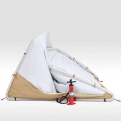 Quechua Séjour Gonflable De Camping - Air Seconds Base Connect Fresh - 6 Personnes -Avontuur Uitrusting sejour gonflable de camping air seconds base connect fresh 6 personnes 5