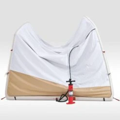 Quechua Séjour Gonflable De Camping - Air Seconds Base Connect Fresh - 6 Personnes -Avontuur Uitrusting sejour gonflable de camping air seconds base connect fresh 6 personnes 6