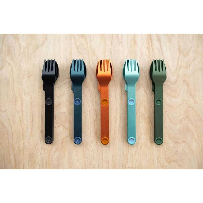 SET COMPLET DE 5 JEUX DE 3 COUVERTS MAGNÉTIQUES CAMPING EN ALUMINUM DUR - ÉTUI 7 SET COMPLET DE 5 JEUX DE 3 COUVERTS MAGNÉTIQUES CAMPING EN ALUMINUM DUR - ÉTUI - Afbeelding 5