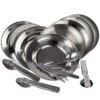 Set Couverts De Camping Et Assiette Creuse & Plate | 4 Personnes 1 Set Couverts De Camping Et Assiette Creuse & Plate | 4 Personnes -Avontuur Uitrusting set couverts de camping et assiette creuse and plate 4 personnes