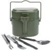 Set De Batterie De Cuisine & Couverts De Camping | Aluminium & Inox -Avontuur Uitrusting set de batterie de cuisine and couverts de camping aluminium and inox
