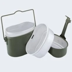 Set De Batterie De Cuisine & Couverts De Camping | Aluminium & Inox -Avontuur Uitrusting set de batterie de cuisine and couverts de camping aluminium and inox 2