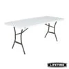 Table Rectangulaire Valise Pliante En Deux (183 X 70 Cm) LIFETIME #80642 -Avontuur Uitrusting table rectangulaire valise pliante en deux 183 x 70 cm lifetime 80642
