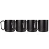 Tasse Thermique De Camping 300 Ml | Mousqueton | Acier Inoxydable | 4 Gobelets -Avontuur Uitrusting tasse thermique de camping 300 ml mousqueton acier inoxydable 4 gobelets