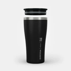 Quechua Tasse / Verre MH500 Isotherme (double Paroi Inox) Camp Du Randonneur 0,5L Noir -Avontuur Uitrusting tasse verre mh500 isotherme double paroi inox camp du randonneur 05l noir 7