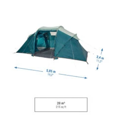 Quechua Tente à Arceaux De Camping - Arpenaz 4.2 - 4 Personnes - 2 Chambres 15 Quechua Tente à Arceaux De Camping - Arpenaz 4.2 - 4 Personnes - 2 Chambres -Avontuur Uitrusting tente a arceaux de camping arpenaz 42 4 personnes 2 chambres 3