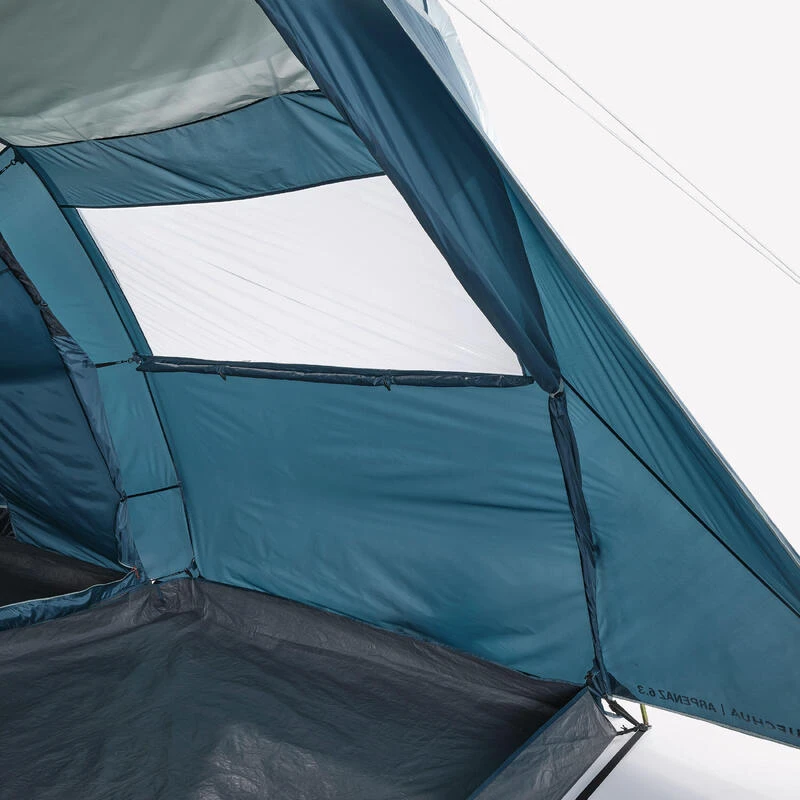 Quechua Tente à Arceaux De Camping - Arpenaz 6.3 - 6 Personnes - 3 Chambres 10 Quechua Tente à Arceaux De Camping - Arpenaz 6.3 - 6 Personnes - 3 Chambres - Afbeelding 8