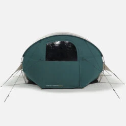 Quechua Tente Bulle De Camping - AirSeconds Skyview Polycoton - 2 Personnes - 1 Chambre -Avontuur Uitrusting tente bulle de camping airseconds skyview polycoton 2 personnes 1 chambre 6