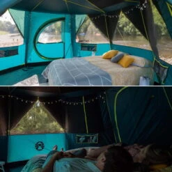 Tente Coleman Octagon Blackout 8 -Avontuur Uitrusting tente coleman octagon blackout 8 4