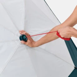 Quechua Tente De Camping - 2 Seconds EASY - 3 Places - Fresh & Black -Avontuur Uitrusting tente de camping 2 seconds easy 3 places fresh and black 7