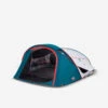 Quechua Tente De Camping - 2 SECONDS XL - 3 Places - Fresh & Black -Avontuur Uitrusting tente de camping 2 seconds xl 3 places fresh and black