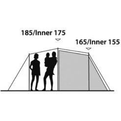 Tente De Camping Outwell Earth 5 -Avontuur Uitrusting tente de camping outwell earth 5 3