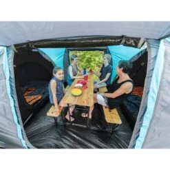 Tente Dôme Familiale Hammerfest 4 - Camping - 4 Personnes - 2 Cabines 10 Tente Dôme Familiale Hammerfest 4 - Camping - 4 Personnes - 2 Cabines -Avontuur Uitrusting tente dome familiale hammerfest 4 camping 4 personnes 2 cabines 1