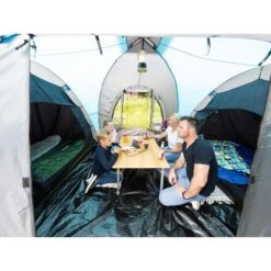 Tente Dôme Hammerfest 4 Plus - Camping - 2 Cabines - 4 Personnes - 2 Entrées -Avontuur Uitrusting tente dome hammerfest 4 plus camping 2 cabines 4 personnes 2 entrees 2