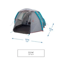 Quechua Tente Gonflable De Camping - Air Seconds 4.1 - 4 Personnes - 1 Chambre 14 Quechua Tente Gonflable De Camping - Air Seconds 4.1 - 4 Personnes - 1 Chambre -Avontuur Uitrusting tente gonflable de camping air seconds 41 4 personnes 1 chambre 2