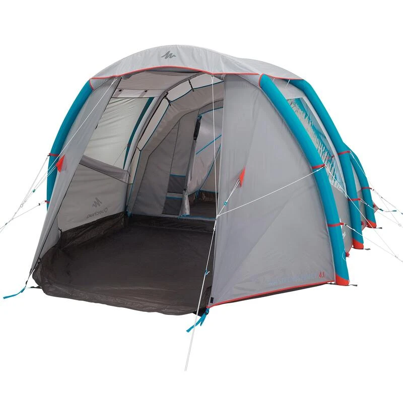 Quechua Tente Gonflable De Camping - Air Seconds 4.1 - 4 Personnes - 1 Chambre 3 Quechua Tente Gonflable De Camping - Air Seconds 4.1 - 4 Personnes - 1 Chambre