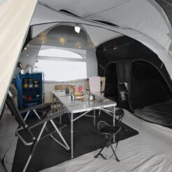 Quechua Tente Gonflable De Camping - Air Seconds 8.4 F&B - 8 Places - 4 Chambres 15 Quechua Tente Gonflable De Camping - Air Seconds 8.4 F&B - 8 Places - 4 Chambres -Avontuur Uitrusting tente gonflable de camping air seconds 84 f and b 8 places 4 chambres 3
