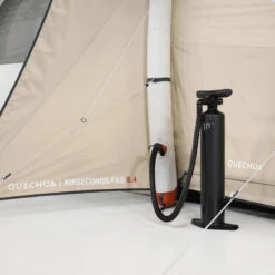 Quechua Tente Gonflable De Camping - Air Seconds 8.4 F&B - 8 Places - 4 Chambres 19 Quechua Tente Gonflable De Camping - Air Seconds 8.4 F&B - 8 Places - 4 Chambres -Avontuur Uitrusting tente gonflable de camping air seconds 84 f and b 8 places 4 chambres 7