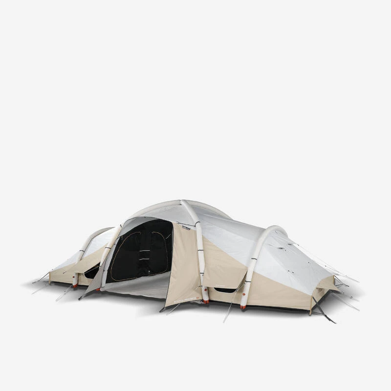 Quechua Tente Gonflable De Camping - Air Seconds 8.4 F&B - 8 Places - 4 Chambres 3 Quechua Tente Gonflable De Camping - Air Seconds 8.4 F&B - 8 Places - 4 Chambres