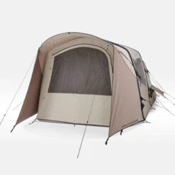 Quechua Tente Gonflable De Camping - AirSeconds 4.2 Polycoton - 4 Personnes - 2 Chambres -Avontuur Uitrusting tente gonflable de camping airseconds 42 polycoton 4 personnes 2 chambres 6