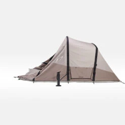 Quechua Tente Gonflable De Camping - AirSeconds 4.2 Polycoton - 4 Personnes - 2 Chambres -Avontuur Uitrusting tente gonflable de camping airseconds 42 polycoton 4 personnes 2 chambres 9