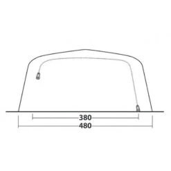 Tente Gonflable Outwell Jacksondale 7PA -Avontuur Uitrusting tente gonflable outwell jacksondale 7pa 4