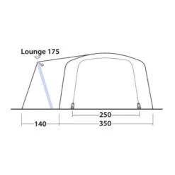 Tente Gonflable Outwell Oakdale 5PA -Avontuur Uitrusting tente gonflable outwell oakdale 5pa 4