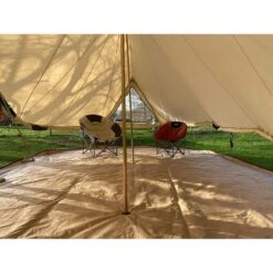 Tente Tipi En Coton - Freya - 12 Personnes - 6 X 4 M – 3m Hauteur - Moustiquaire -Avontuur Uitrusting tente tipi en coton freya 12 personnes 6 x 4 m 3m hauteur moustiquaire 4
