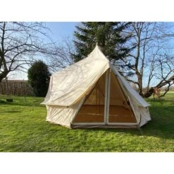 Tente Tipi En Coton - Freya - 12 Personnes - 6 X 4 M – 3m Hauteur - Moustiquaire -Avontuur Uitrusting tente tipi en coton freya 12 personnes 6 x 4 m 3m hauteur moustiquaire 5