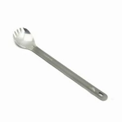 Toaks Titanium Spork - Long Acier - Miroir Poli -Avontuur Uitrusting toaks titanium spork long acier miroir poli 4