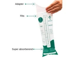 Toilette D'urgence Jonhy Wee, 3 Pièces -Avontuur Uitrusting toilette durgence jonhy wee 3 pieces 3