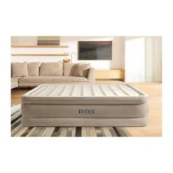 Intex Ultra Plush Queen Airbed - Lit Gonflable - 203x152x46cm - Compris Accessoires -Avontuur Uitrusting ultra plush queen airbed lit gonflable 203x152x46cm compris accessoires 3